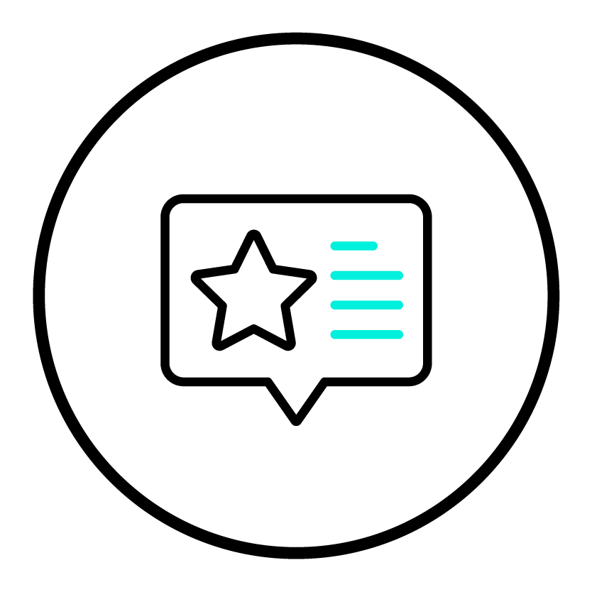 Reviews navigation icon